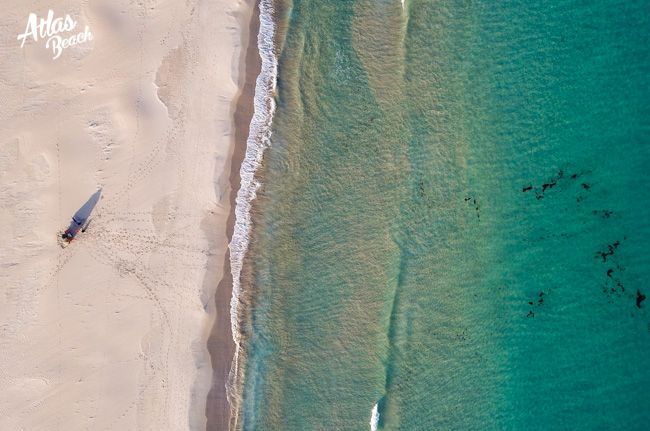 Aerial photos of Tarifa Beach